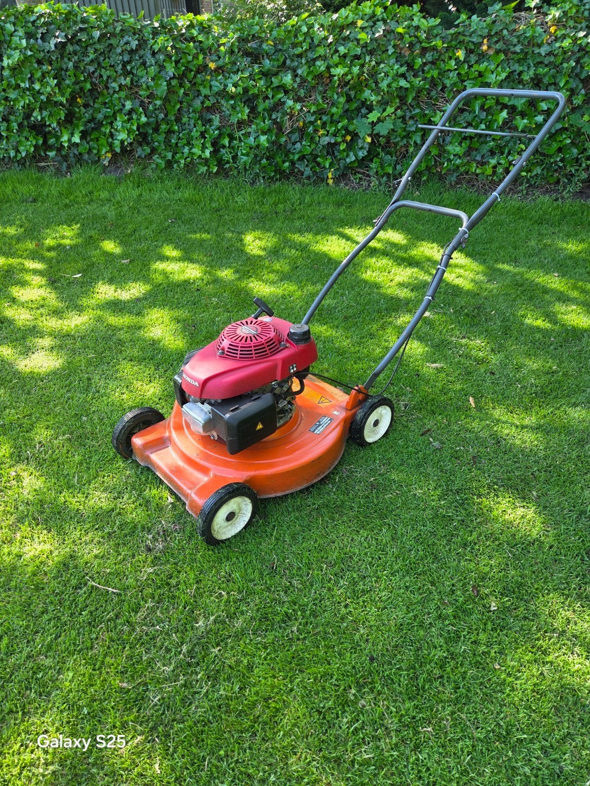 Honda GCV 160 Benzine Grasmaaier - Goed Onderhouden, Ophalen, Cirkelmaaier, Honda, Gebruikt