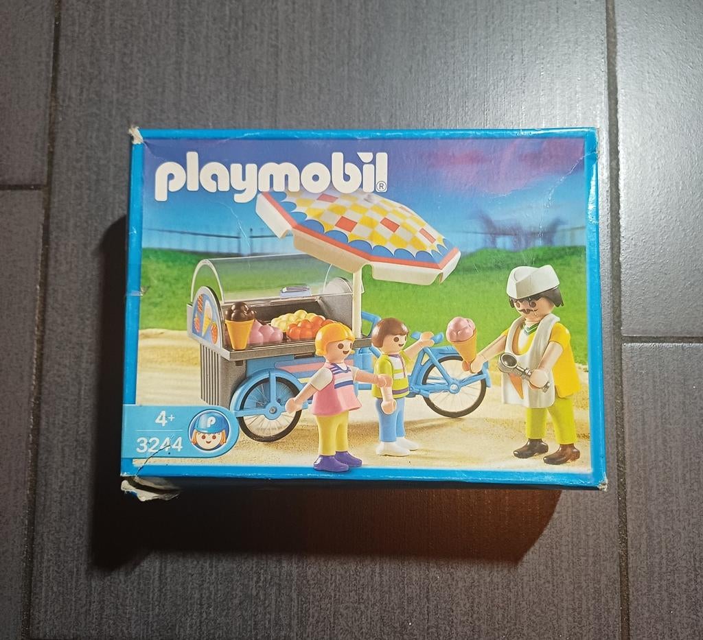 Playmobil Family Fun Ijsjesverkoper 3244, Ophalen of Verzenden, Zo goed als nieuw, Complete set