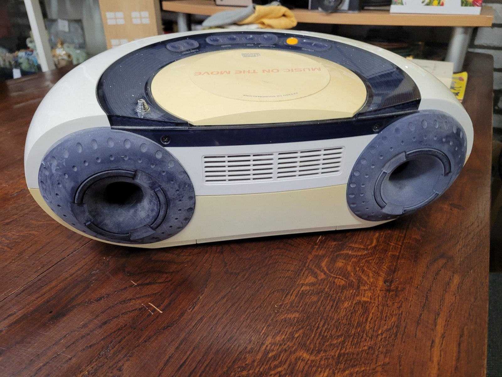 vintage Philips draagbare radio CD speler AZ3300, Ophalen