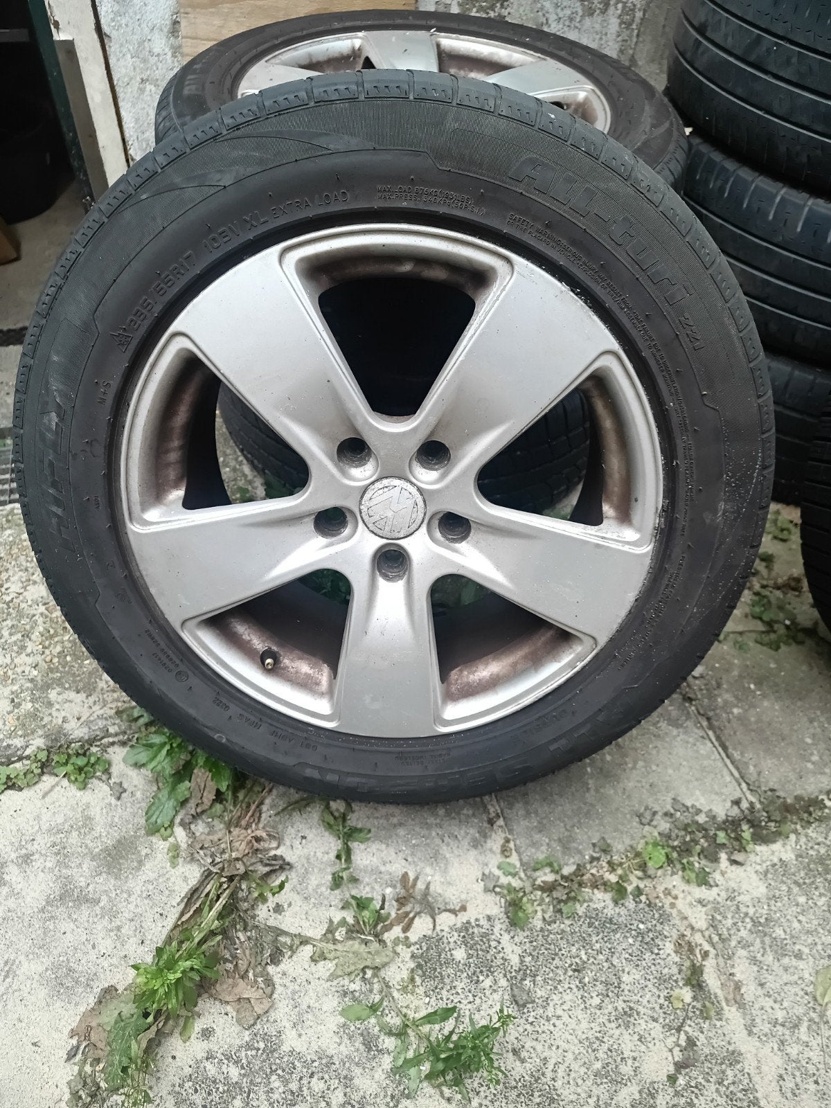 velgen vw T5, Ophalen