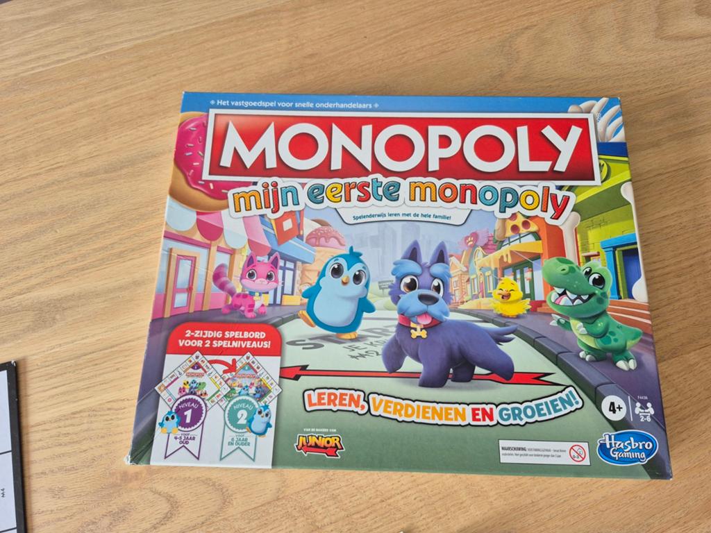 Monopoly, mijn eerste monopoly, Ophalen of Verzenden, Gebruikt, Ontdekken