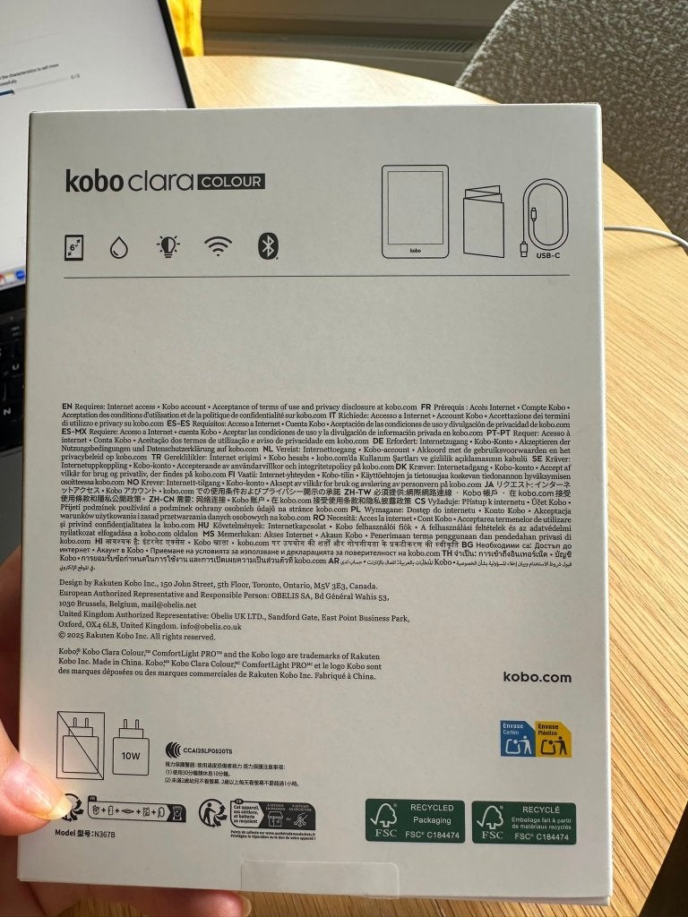Kobo Clara Colour e-Reader, Ophalen of Verzenden, Zo goed als nieuw, KOBO.