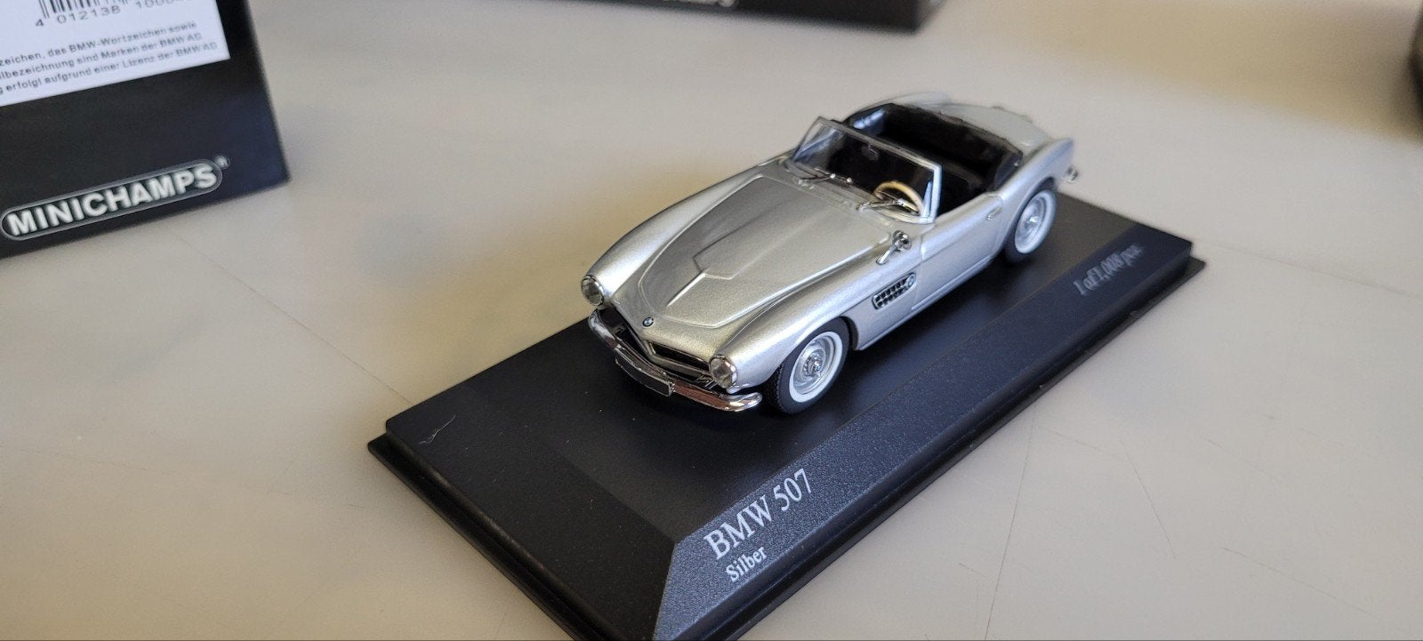 Minichamps 1956 BMW 507 cabrio, Hobby en Vrije tijd, Modelauto's | 1:43, Ophalen of Verzenden, Nieuw, Auto, MiniChamps