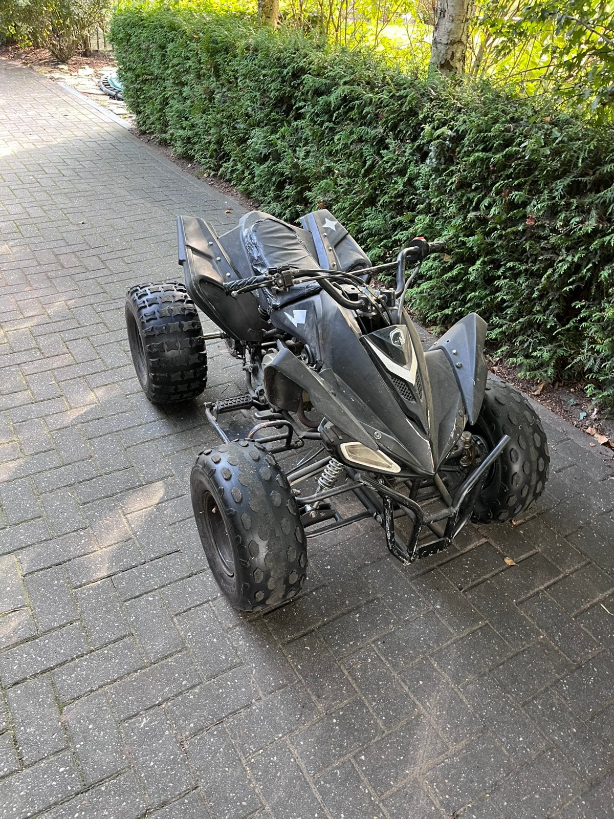 Opknapper of onderdelen cross quad, Fietsen en Brommers, Ophalen, Gebruikt