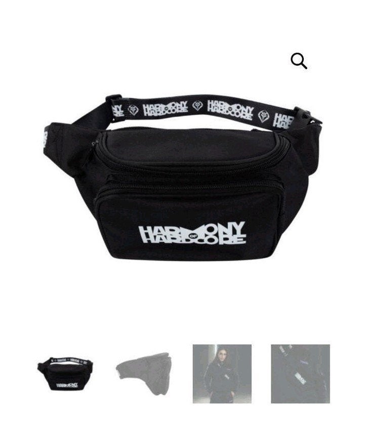 Harmony of Hardcore fanny pack nieuw, Ophalen of Verzenden, Nieuw, Zwart