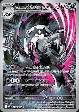 GALARIAN OBSTAGOON 245/217 - ASCENDED HEROES, Hobby en Vrije tijd, Ophalen of Verzenden, Nieuw, Losse kaart, Foil