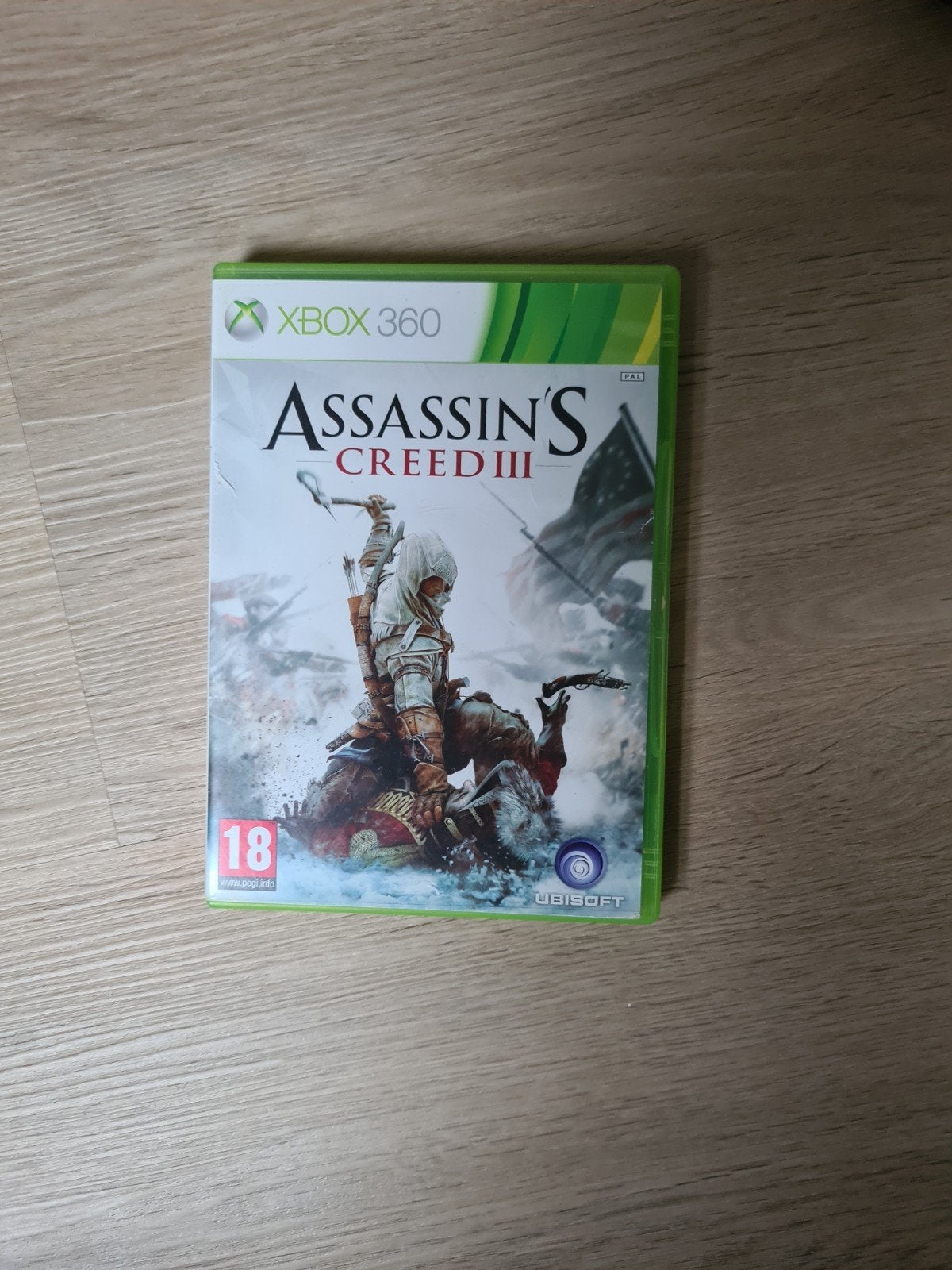 Assassin's Creed III - Xbox 360, Avontuur en Actie, Gebruikt, Vanaf 18 jaar, 1 speler