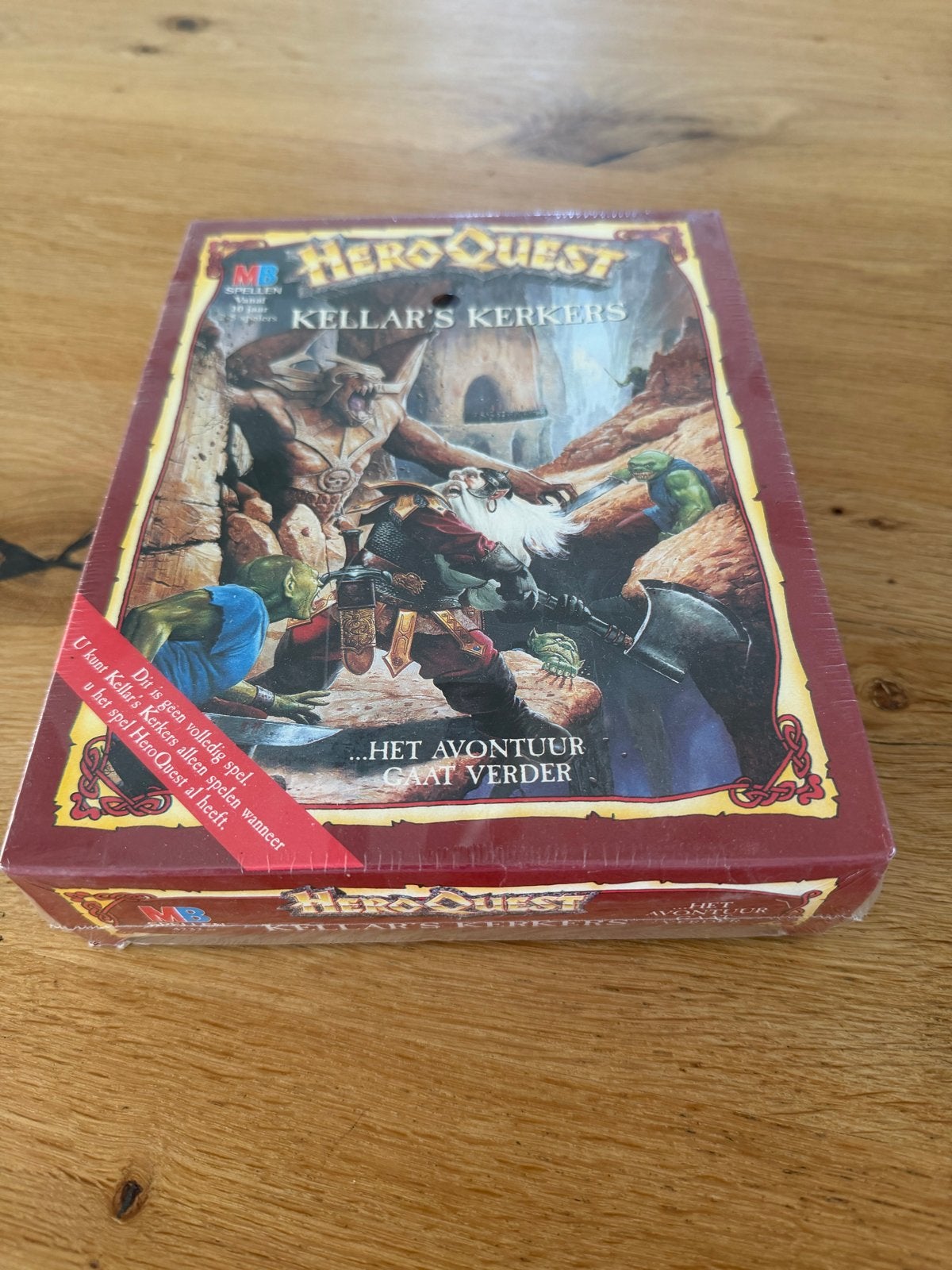 HeroQuest: Kellar's Kerkers Uitbreiding (Nieuw in Seal), Vijf spelers of meer, Ophalen of Verzenden, Nieuw
