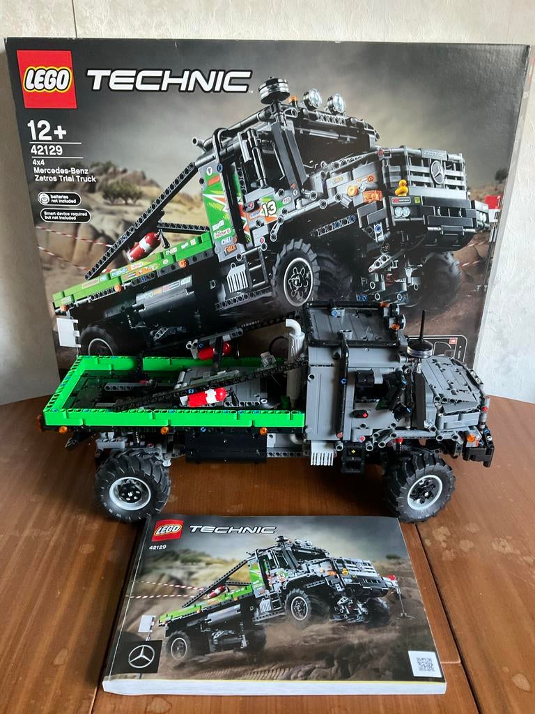 LEGO Technic 42129 Mercedes-Benz Zetros Trial Truck, Ophalen, Zo goed als nieuw