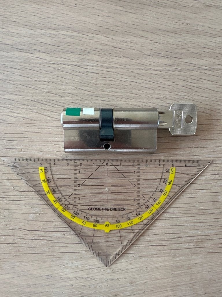 Cilinderslot 30/35 StarX met 1 sleutel, Ophalen of Verzenden, Gebruikt, Overige materialen, Slot