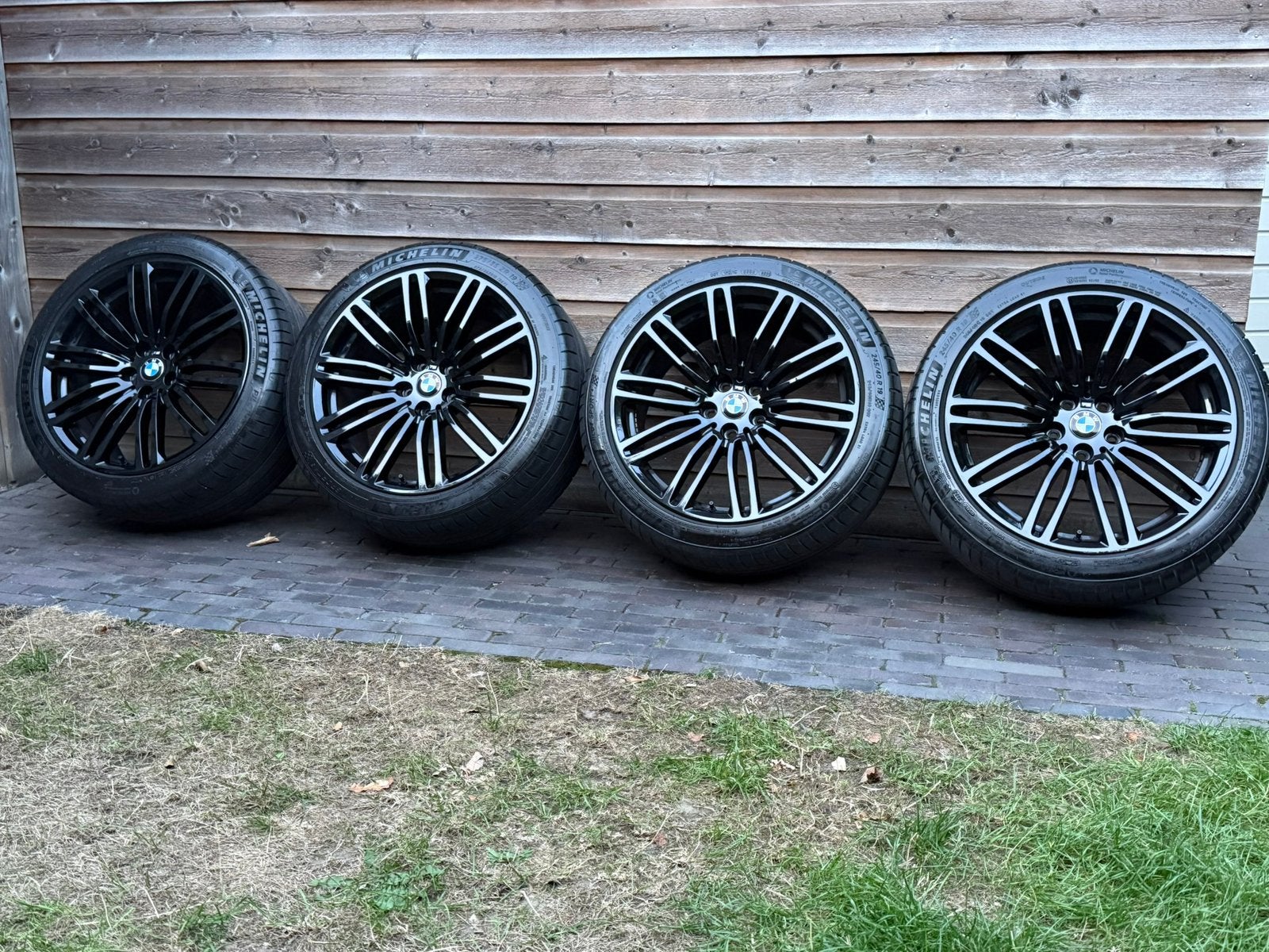 Orig BMW 5-serie Styling 664M 19 inch velgen breedset, 19 inch, Gebruikt, 275 mm, Banden en Velgen