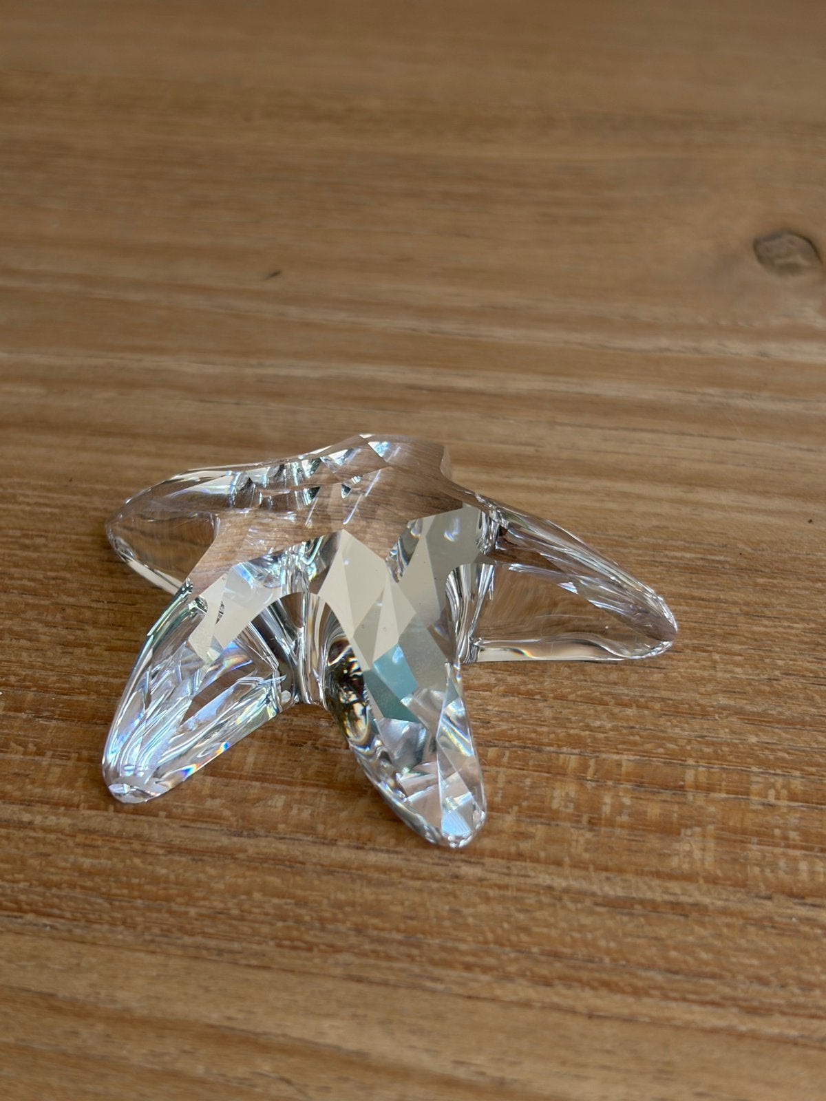 Swarovski kristal zeester en schelp, Huis en Inrichting, Ophalen of Verzenden, Wit, Glas, Klassiek