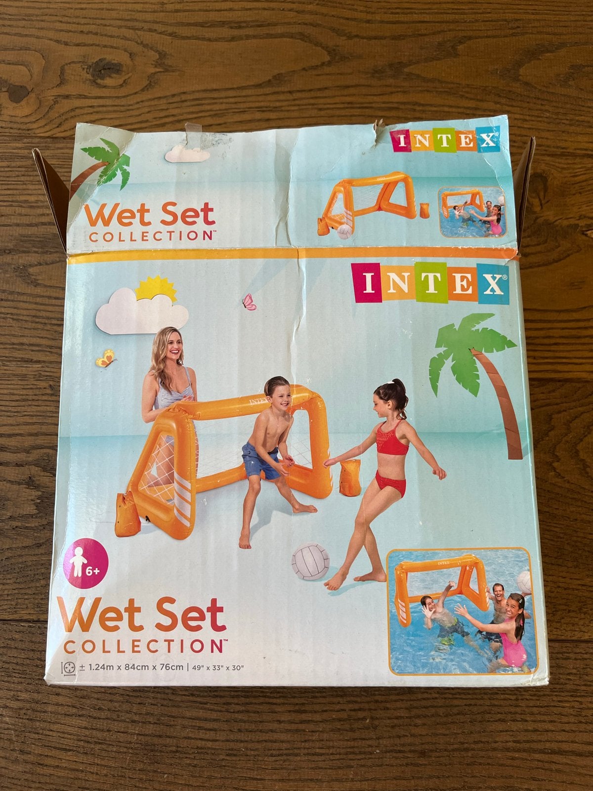 Intex Wet Set Waterpolo Doel, Ophalen, Zo goed als nieuw