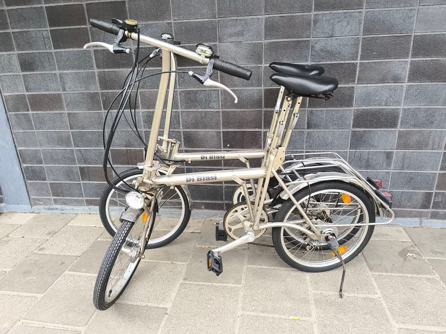 DI BLASI RVS VOUWFIETSEN, Fietsen en Brommers, Ophalen, Versnellingen