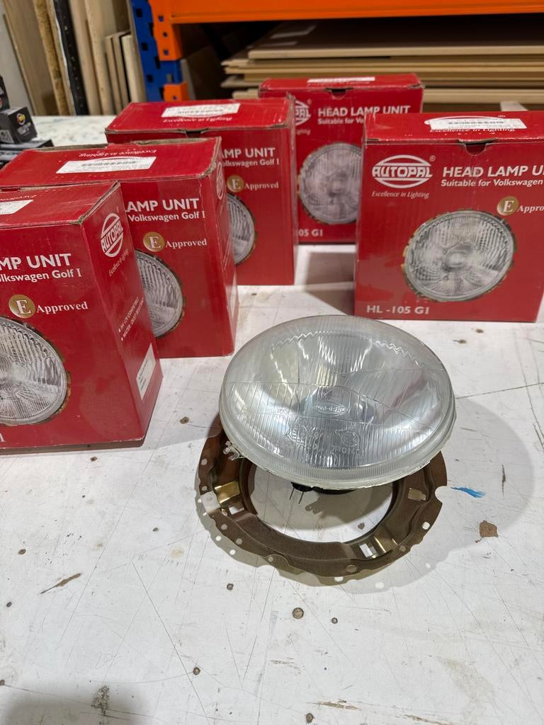 5 x Koplamp Unit Autopal HL-105 G1 voor Volkswagen Golf 1, Ophalen of Verzenden, Nieuw, Volkswagen