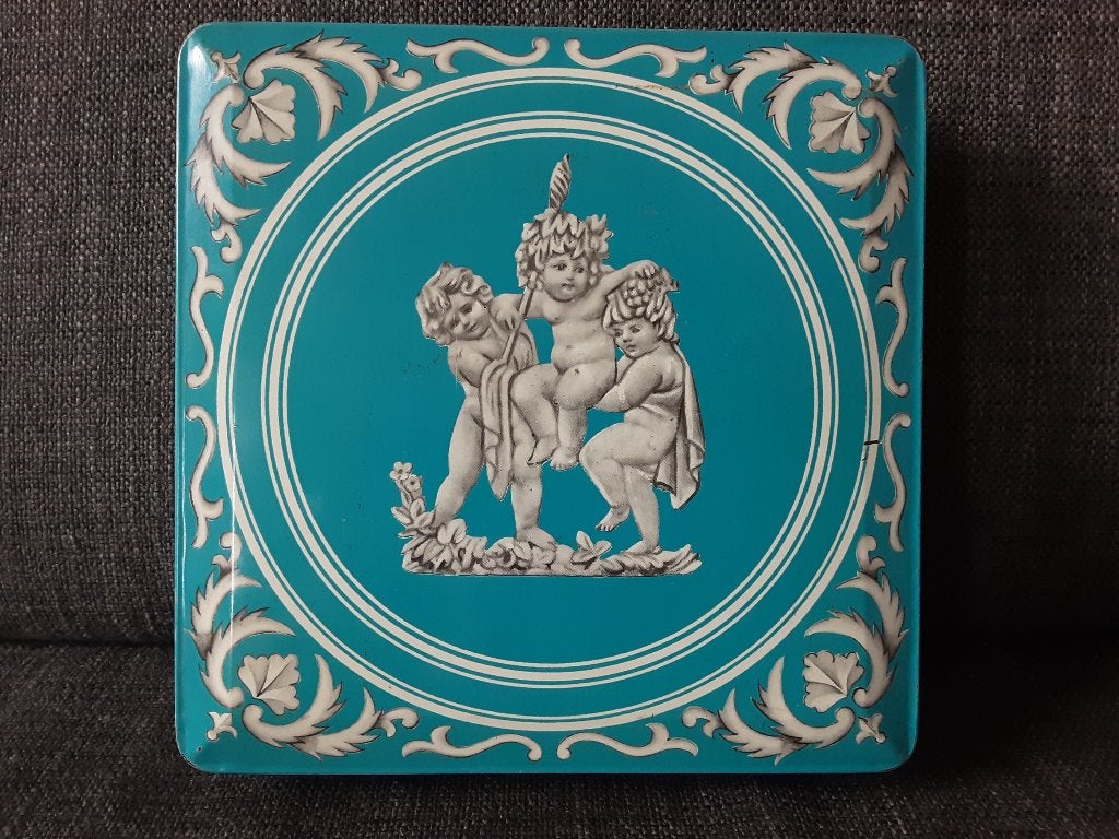 wedgwood blik, Verzamelen, Blikken, Verzenden, Zo goed als nieuw, Overige