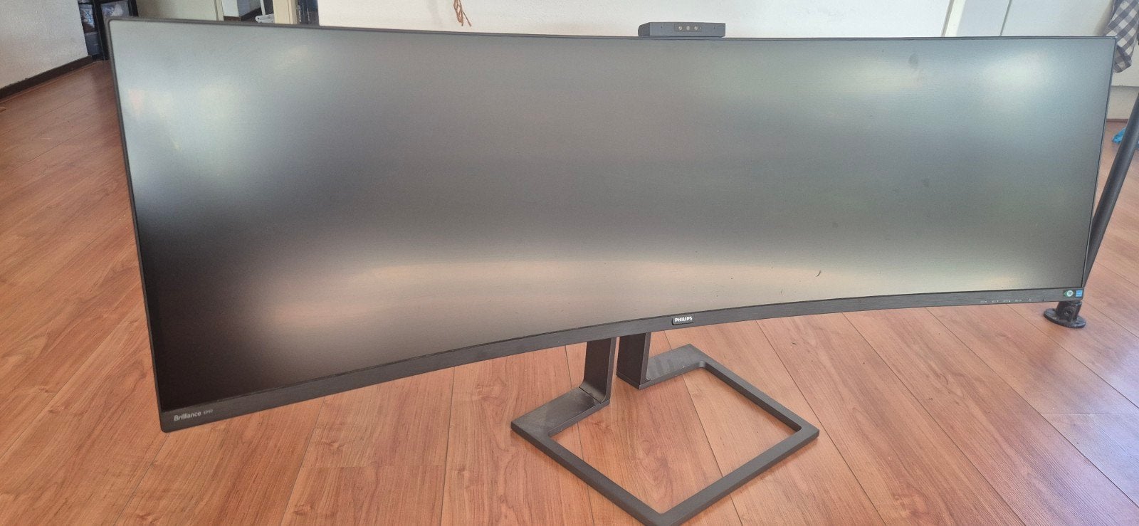 philips 499p9 brilliance curved 32:9 49 inch monitor, Computers en Software, Philips, Curved, Zo goed als nieuw, 61 t/m 100 Hz
