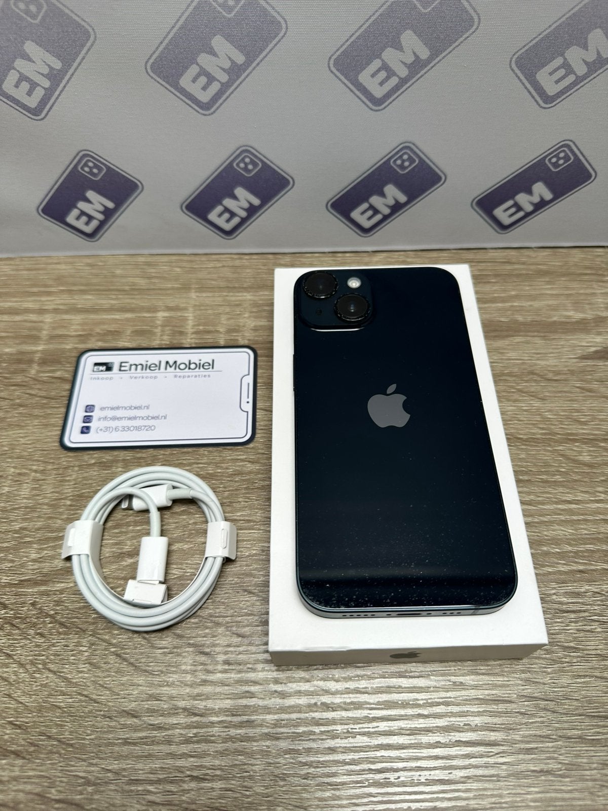 iPhone 14 - 128GB / batterij 100% / garantie, 128 GB, Zwart, Ophalen of Verzenden, Zo goed als nieuw