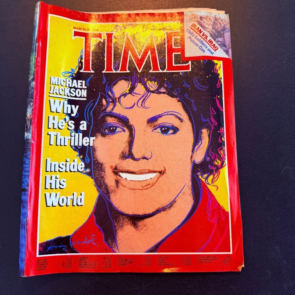 TIME Magazine uitgave van maart 1984 met Michael Jackson, Boeken, Ophalen of Verzenden, Gelezen, Muziek, Film of Tv
