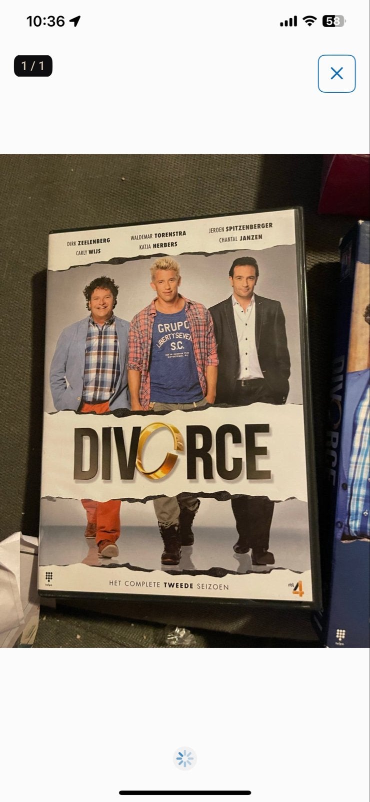 Divorce - Het Complete Tweede Seizoen (DVD), Cd's en Dvd's, Nederlands, Zo goed als nieuw, Komedie, Seizoen 2