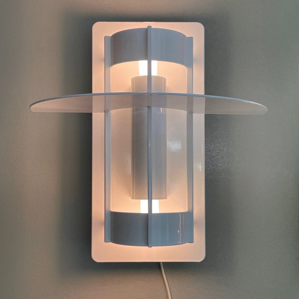 2x Louis Poulsen LAMPEN Saturn Denmark Scandinavisch design, Wit, 34 cm, Ophalen of Verzenden, Metaal