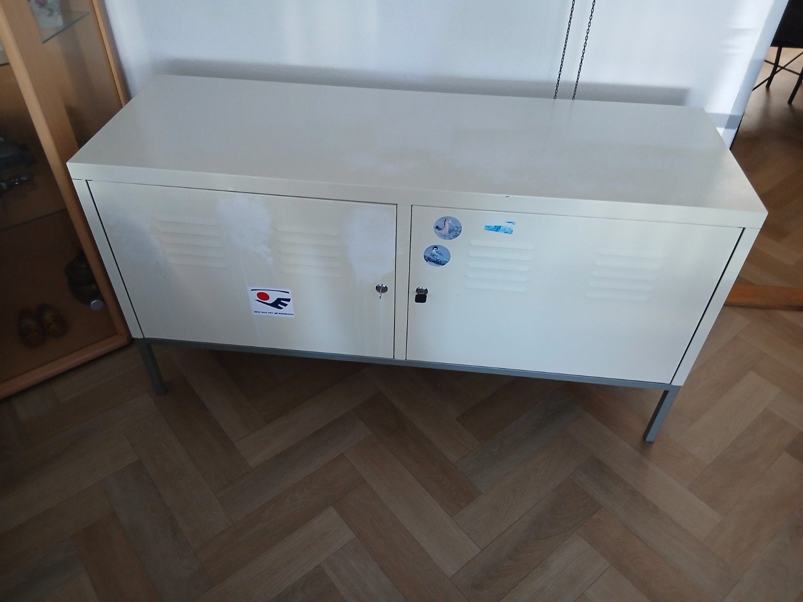 metalen lockerkast, Ophalen, Gebruikt