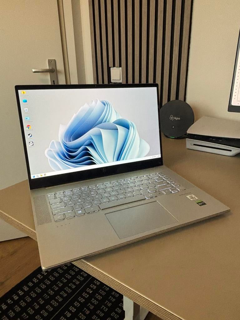 HP Envy 15-ep0700nd - Intel Core i7 - GeForce GTX 1650 Ti, Computers en Software, Windows Laptops, Zo goed als nieuw, 15 inch