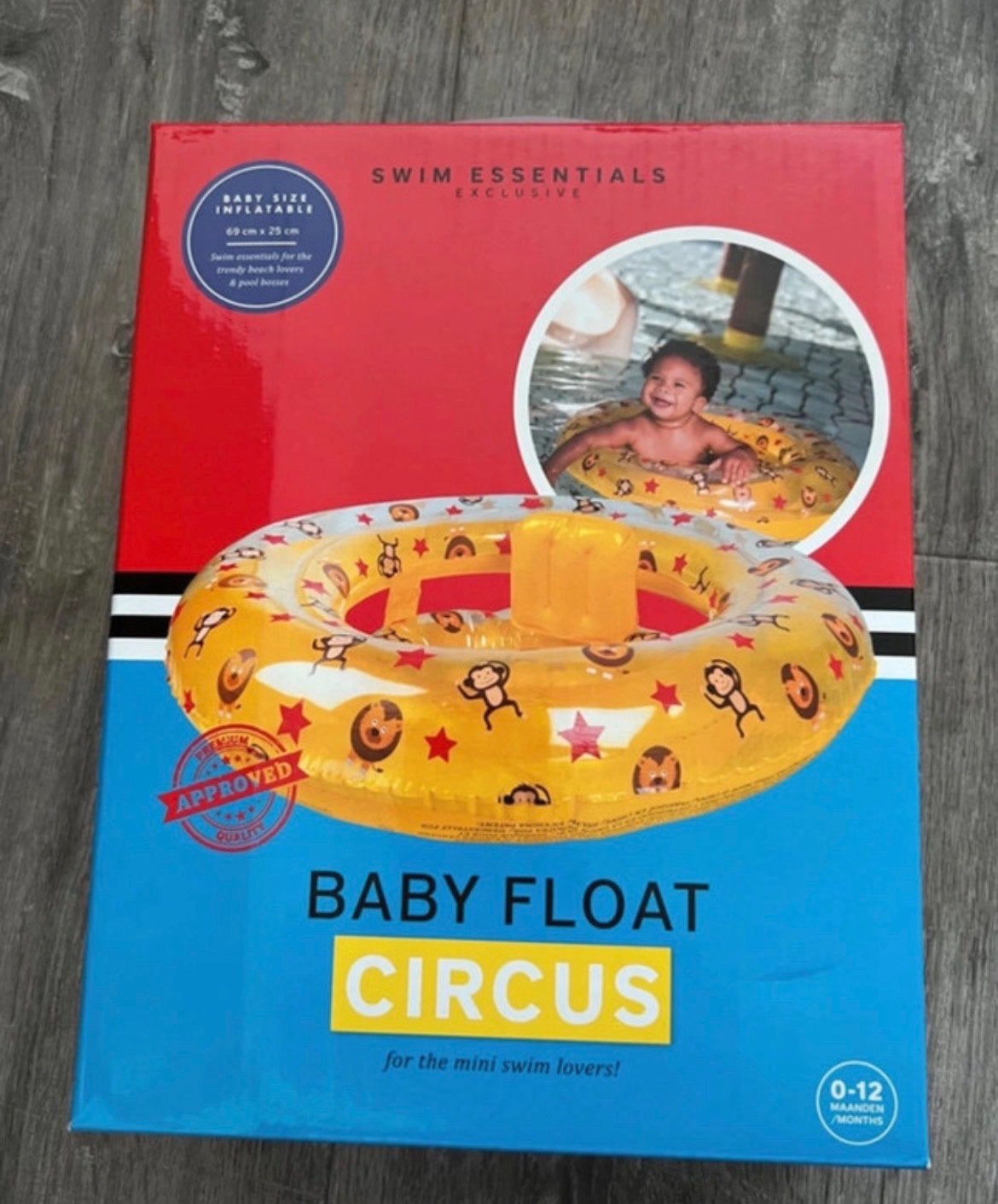 Baby Float Circus - Zwemband voor baby's 0-12 maanden, Ophalen of Verzenden, Nieuw, Overige typen