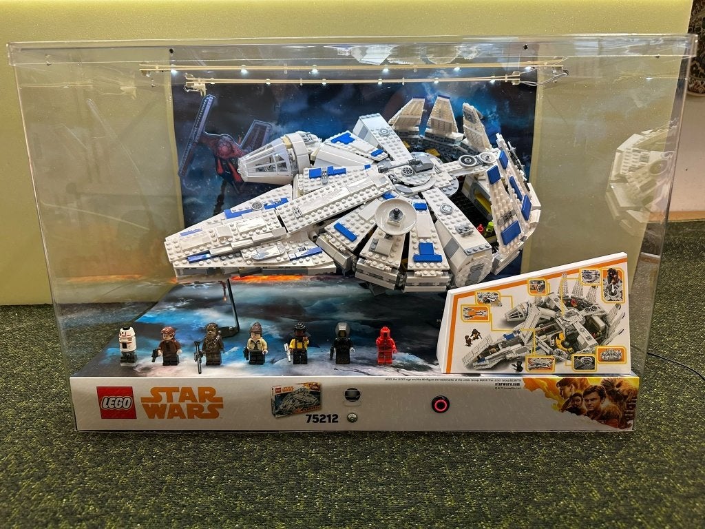 Zeldzame LEGO Star Wars 75212 Retail Display SWSOAM1 – 2018, Ophalen of Verzenden, Zo goed als nieuw, Actiefiguurtje