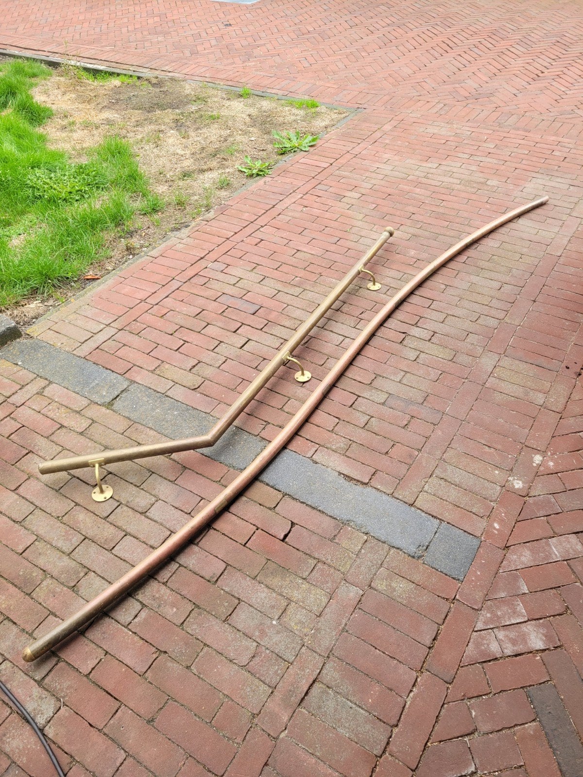 koperen trapleuningen 0633582833, Ophalen of Verzenden, Minder dan 2 meter