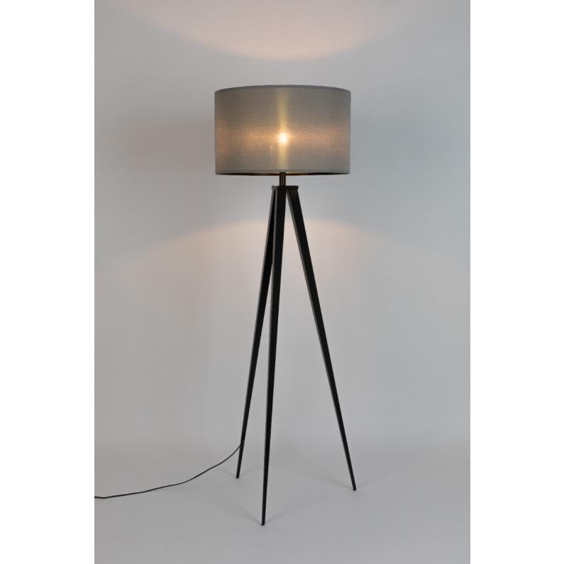 Zuiver vloerlamp tripod, Huis en Inrichting, Lampen | Vloerlampen, Ophalen, Gebruikt, Stof, 150 tot 200 cm