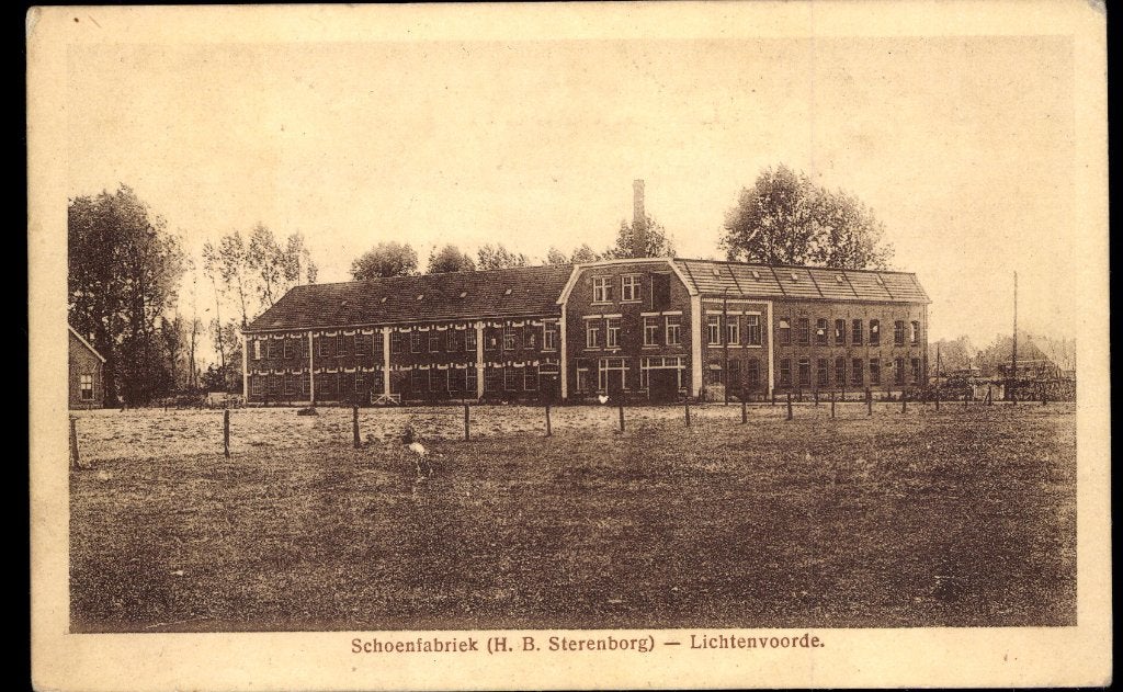 Lichtenvoorde (Gld.), Schoenfabriek Sterenborg, ca. 1920, Verzenden, Voor 1920, Ongelopen, Gelderland
