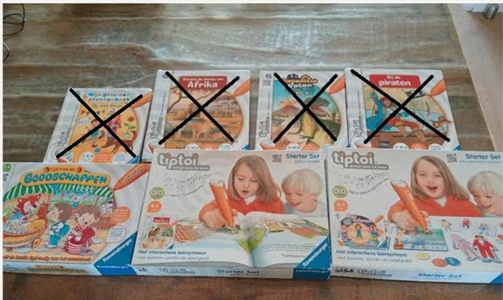 Tiptoi startersset mijn lichaam, Kinderen en Baby's, Speelgoed | Educatief en Creatief, Ophalen of Verzenden, Zo goed als nieuw