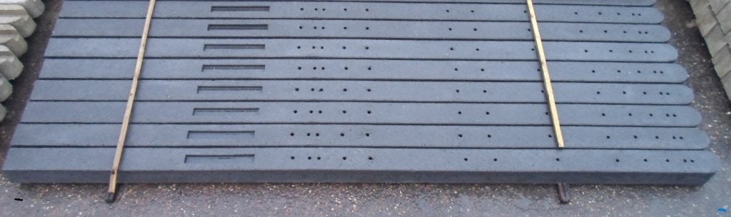 platen betonpalen schutting palen antraciet  beton planken, Ophalen, Nieuw, 250 cm of meer, Balken