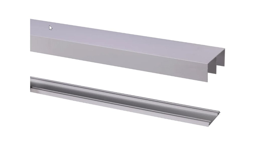 StoreMax Basic schuifd. rail aluminium 360 cm type R-40, Ophalen, Nieuw, Overige materialen, Schuif of Grendel