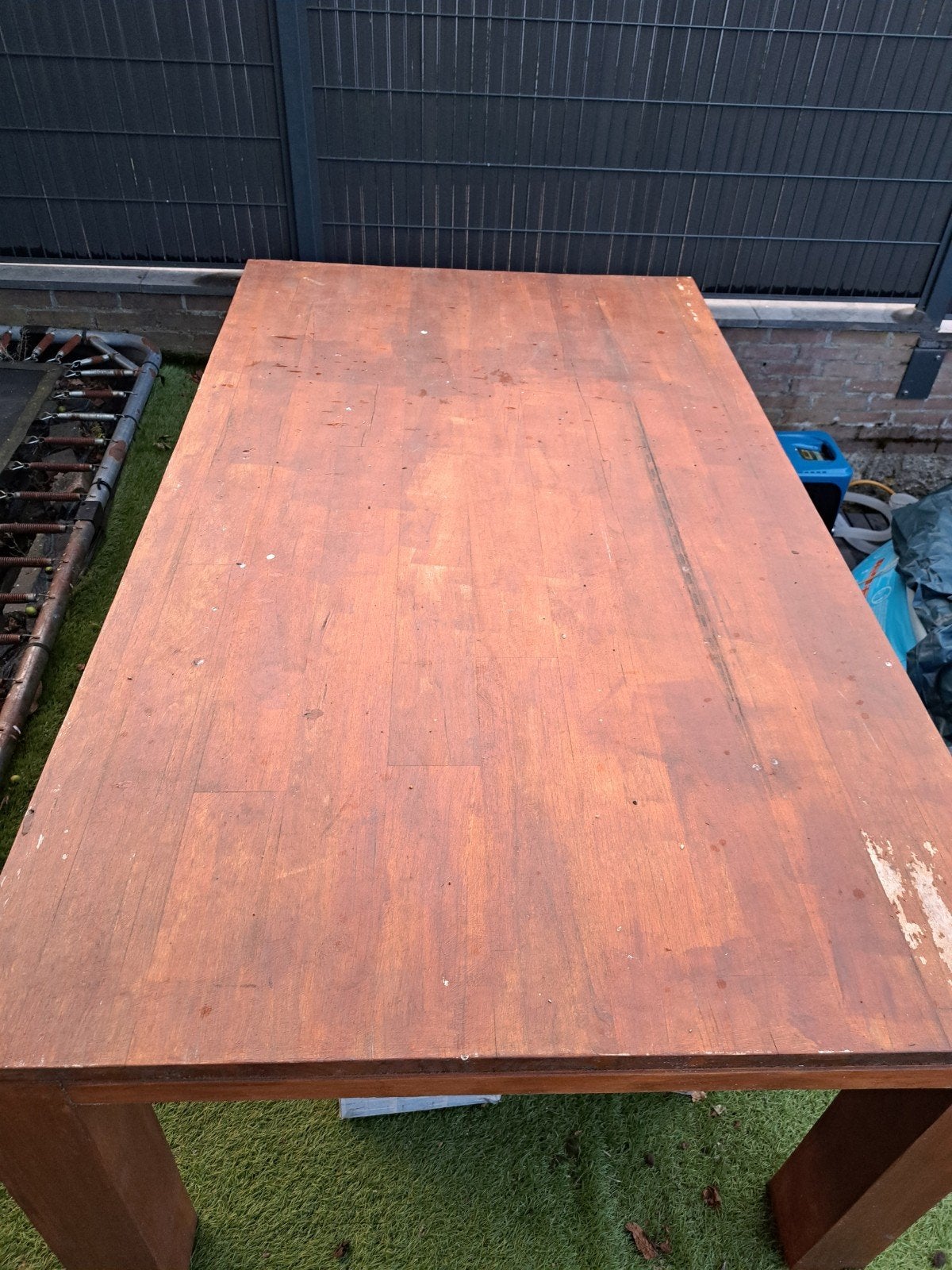 Teak tafel, Ophalen, Rechthoekig, Teakhout