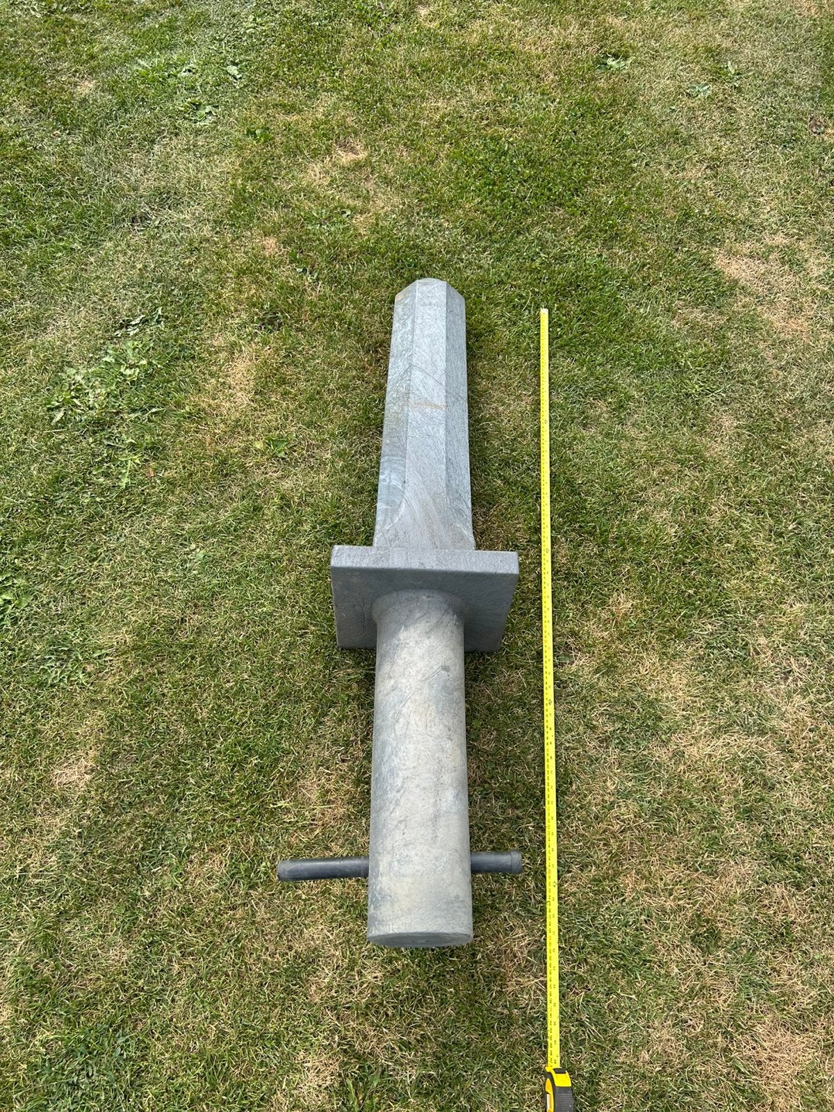 10x Amsterdammertje betonlook, Ophalen, Zo goed als nieuw, Minder dan 180 cm, Palen