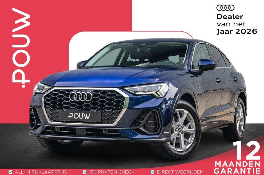 Audi Q3 Sportback 35 TFSI 150pk Advanced Edition | Achteruit, Auto's, Audi, Parkeersensor, Euro 6, 4 cilinders, 150 pk
