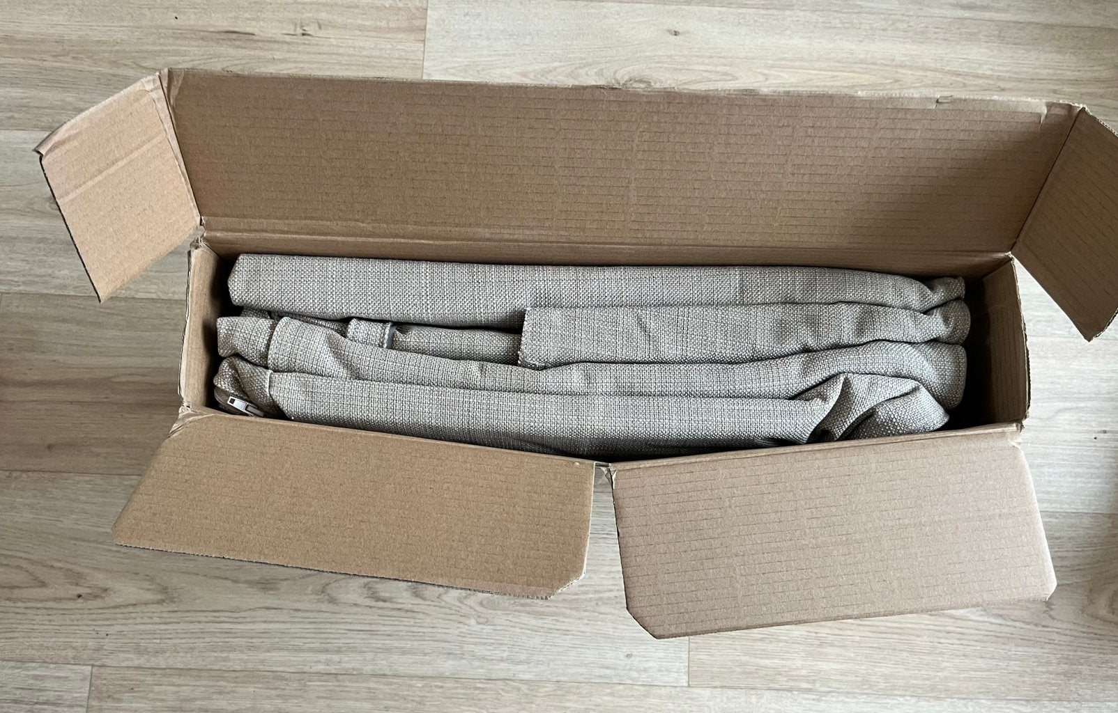 Kivik bankhoes 3 zits Isunda beige nieuw in verpakking, Ophalen of Verzenden, Rechte bank, Stof, Ikea