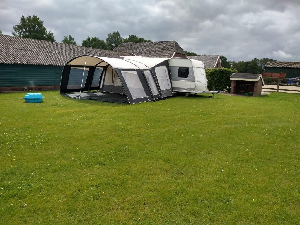 Unico deeltent 500, Caravans en Kamperen, Voortenten en Luifels, Ophalen, Zo goed als nieuw, Ten Cate All Season 240g/m2, Unico Ventura