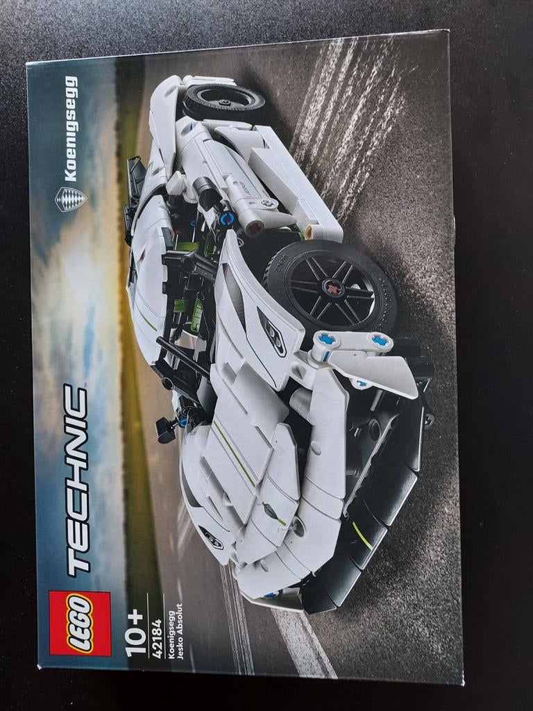 Lego Technic Koenigsegg Jesko Absolut 42184 wit, Ophalen of Verzenden, Zo goed als nieuw