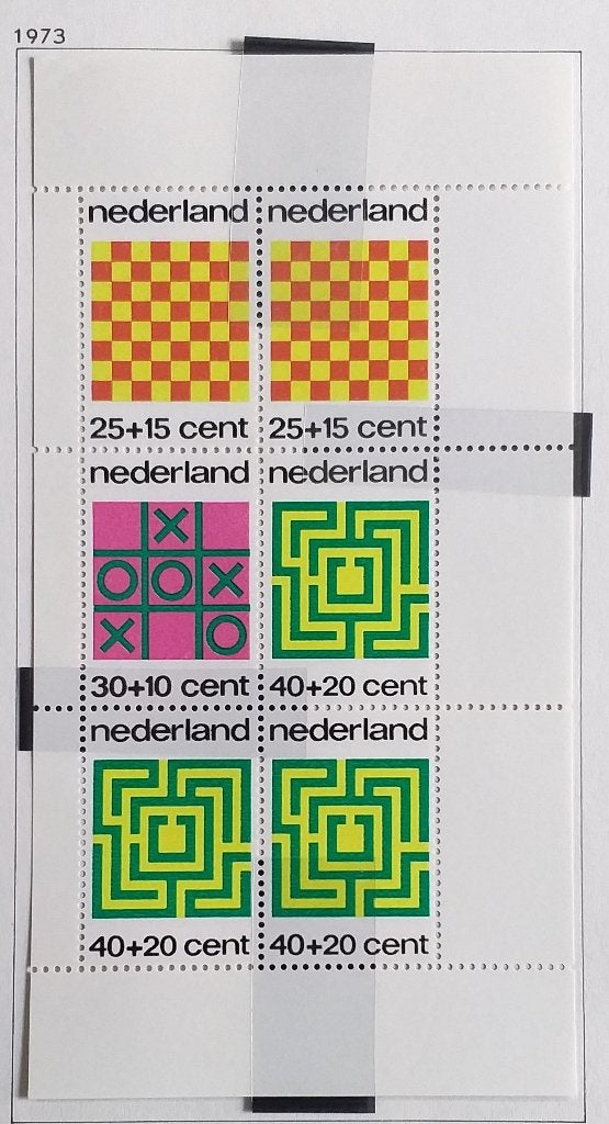 POSTZEGELVELLEN+POSTZEGELBOEKJES NEDERLAND POSTFRIS, Verzenden, Nederland