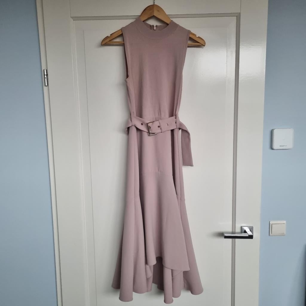 Ted Baker maxi jurk, mt 1, Ophalen of Verzenden, Zo goed als nieuw, Onder de knie