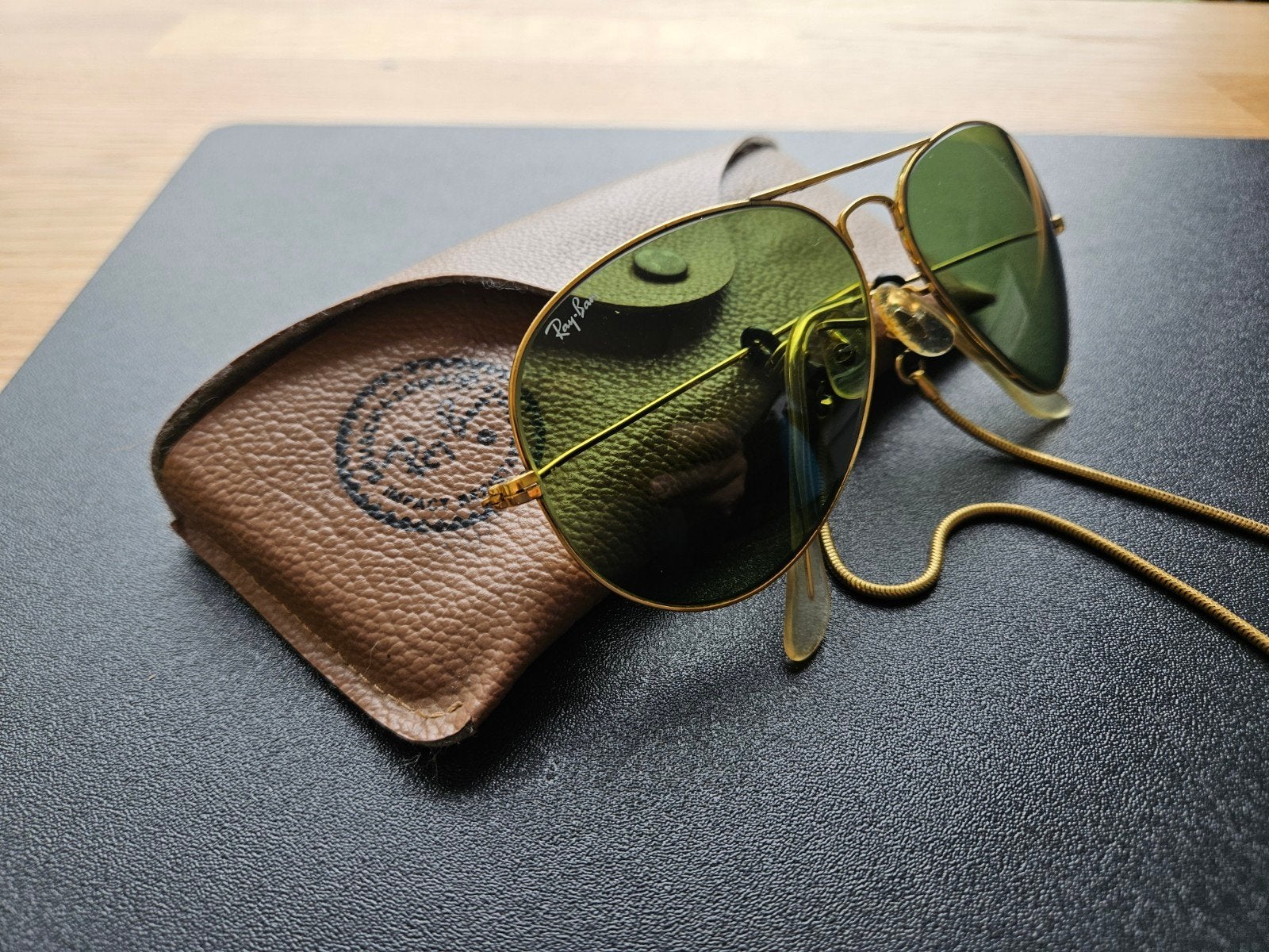 Vintage B&L Ray-Ban USA, Ophalen, Zilver, Overige materialen