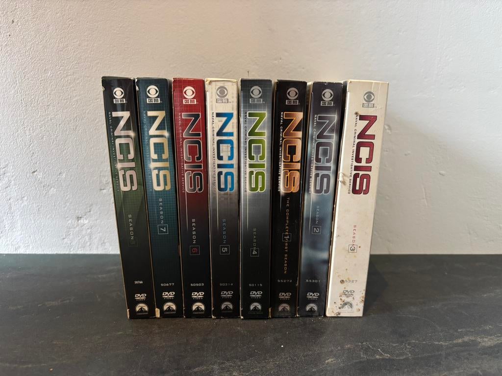 NCIS dvd’s seizoen 1t/m 8, Ophalen, Zo goed als nieuw