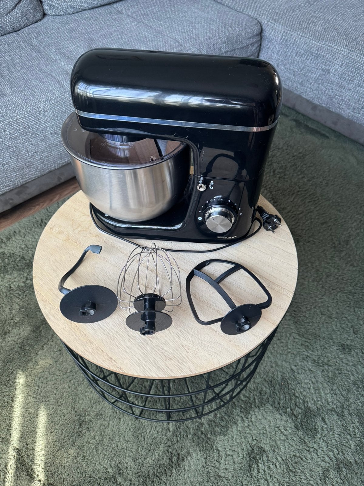 Keukenmachine - mixer-  Nieuw, 4 liter of meer, Ophalen, Zo goed als nieuw, 3 snelheden of meer