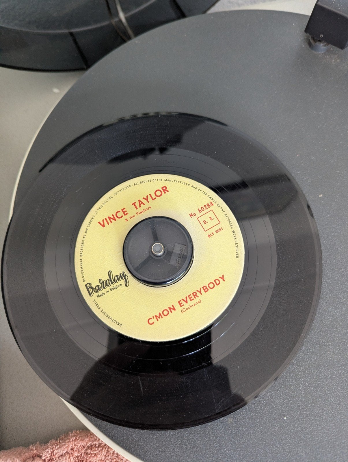 Vince Taylor & Playboys- Twenty Flight/ C'mon (vinyl single), Ophalen of Verzenden, Gebruikt, Rock en Metal