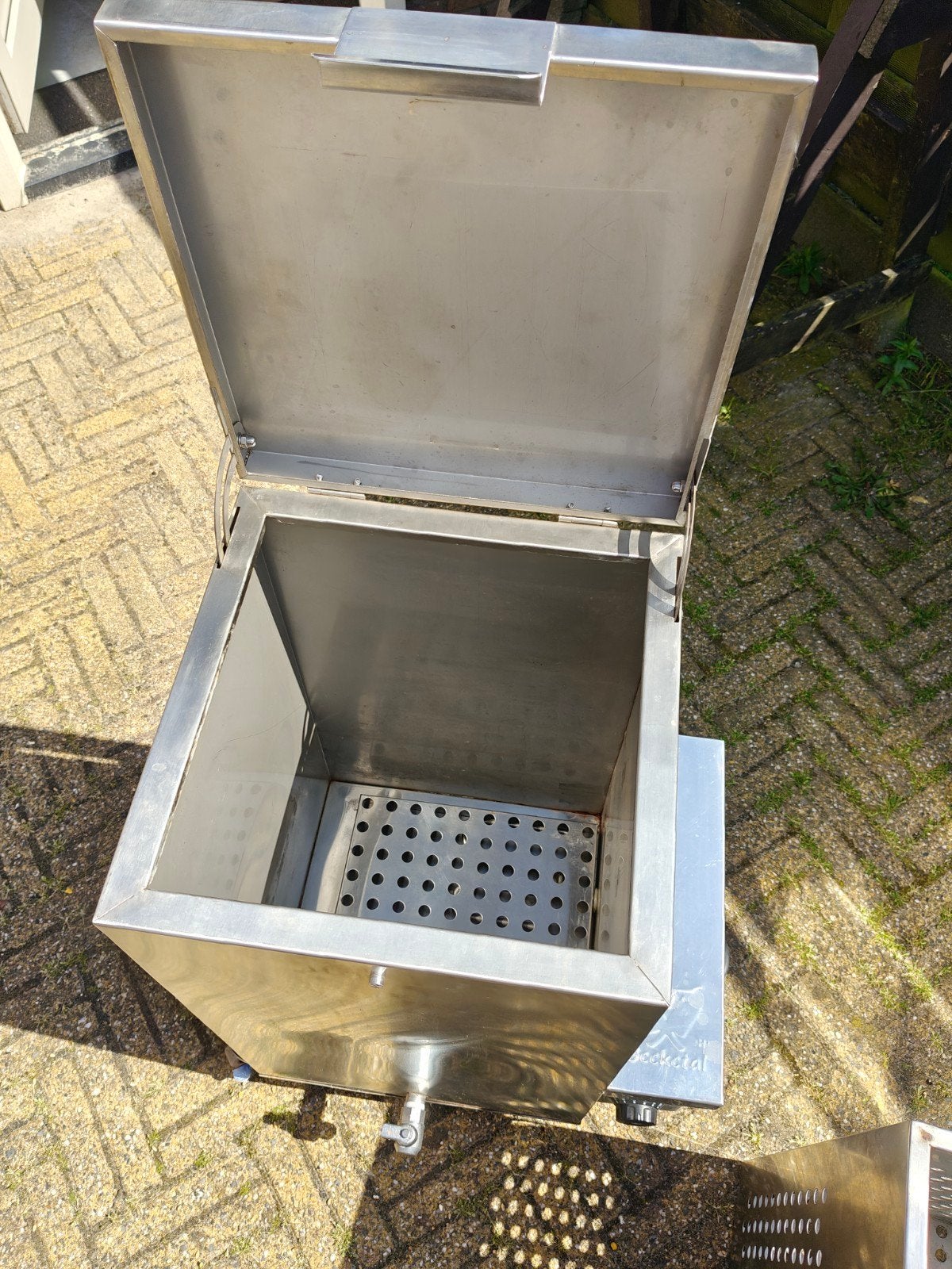 Beeketal Brühautomat GBA70 - 70L RVS Brouwketel/Friteuse, Witgoed en Apparatuur, 4 liter of meer, Ophalen, Gebruikt, Uitneembare binnenpan