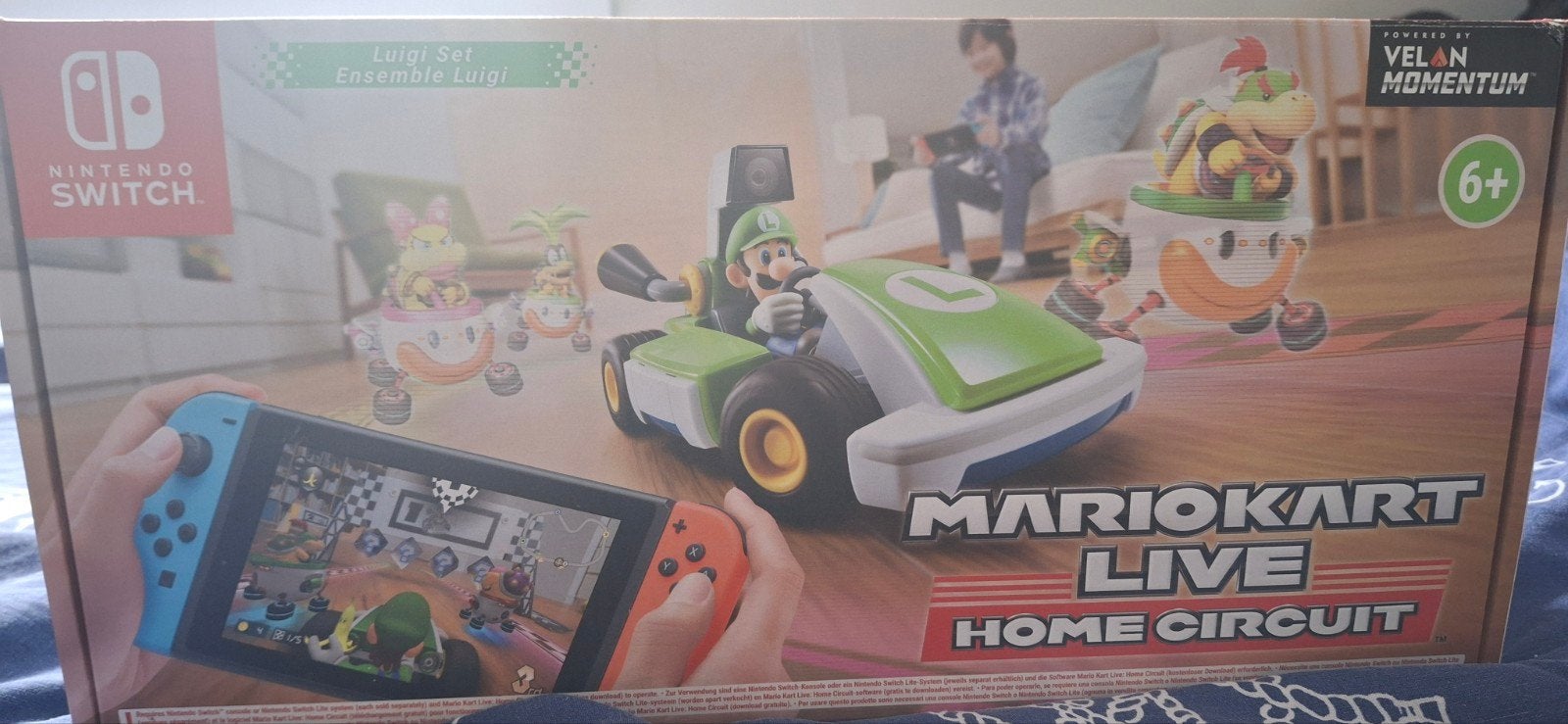 Mario Kart Live: Home Circuit  Luigi Set (Zo goed als nieuw), Spelcomputers en Games, Ophalen, 1 speler, Racen en Vliegen, Eén computer