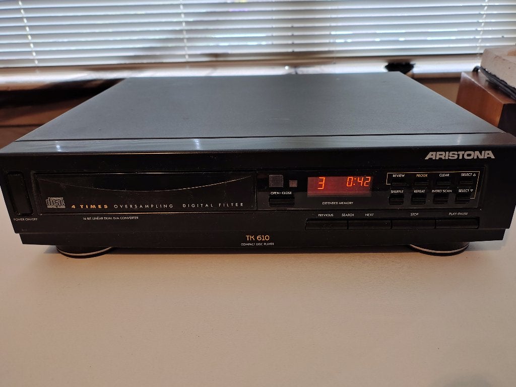 Aristona TK-610 cd speler, Audio, Tv en Foto, Verzenden, Gebruikt, Overige merken